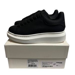 Alexander McQueen Black White LT IT35 W35 Women Trainers Platform Sneaker